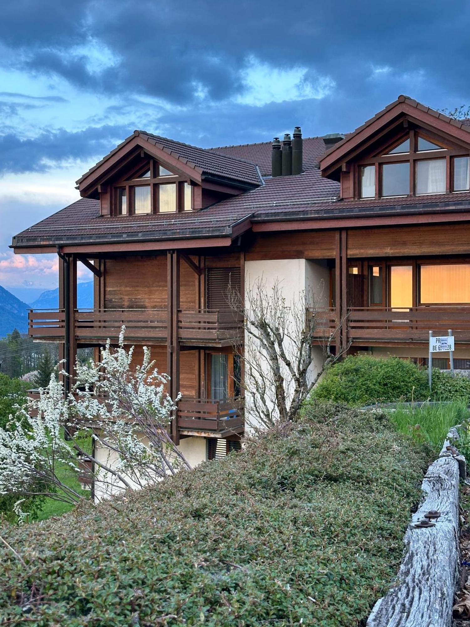 Hotel Aeschipark Aeschi Bei Spiez Exterior foto